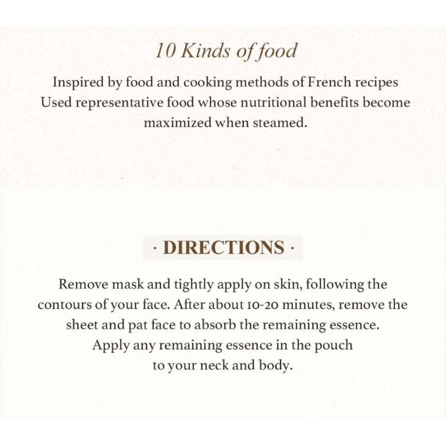 SKINFOOD Sous Vide Mask Sheet - Pumpkin (1 pc) - UShops