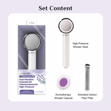 UNIQUAN Aromatherapy Shower Head - Lavender - UShops