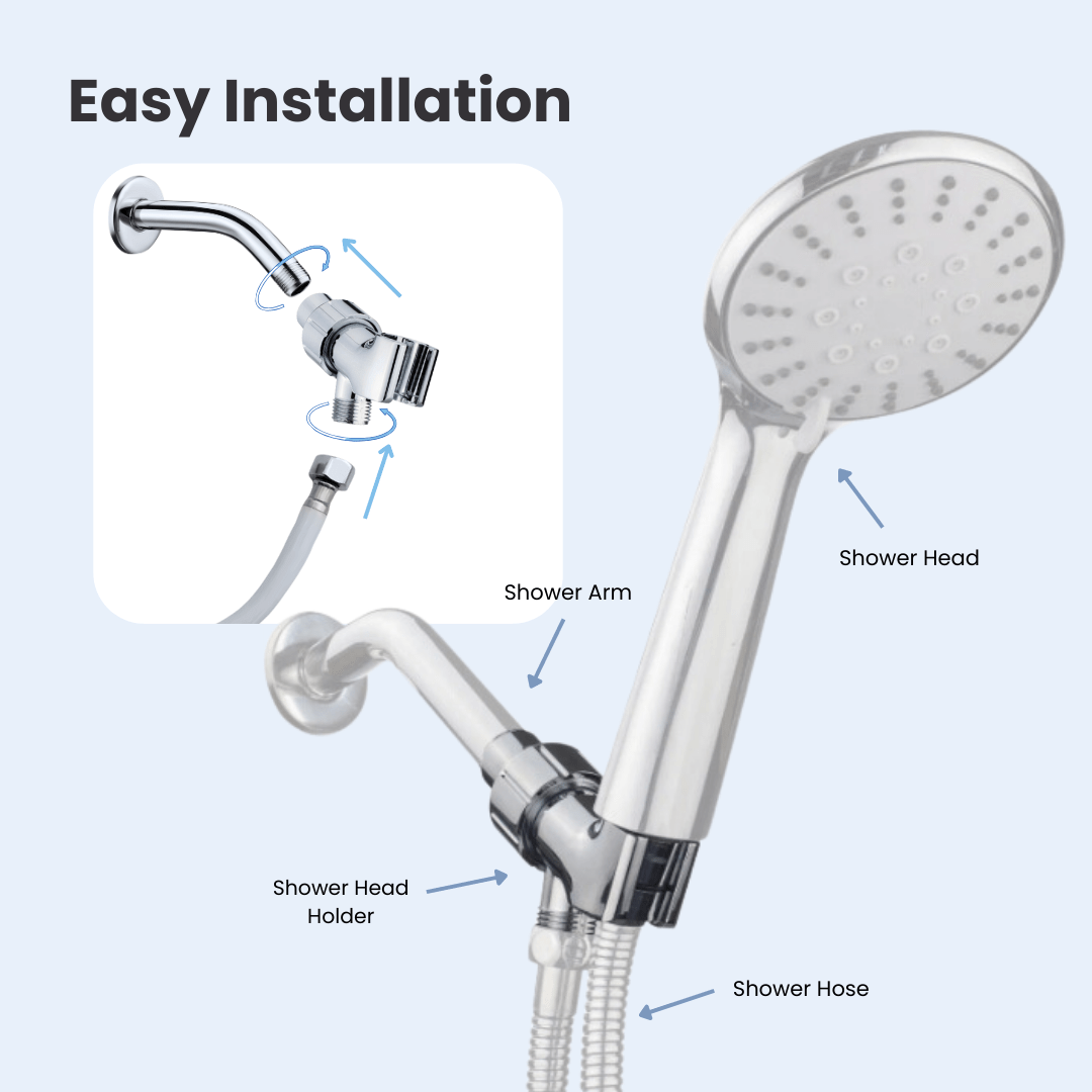 Uniquan Shower Head Holder - UShops