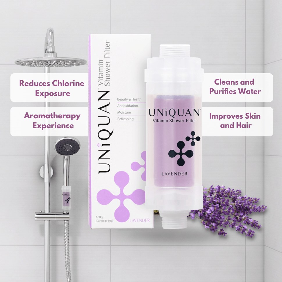 Uniquan Vitamin Shower Filter - Lavender - UShops