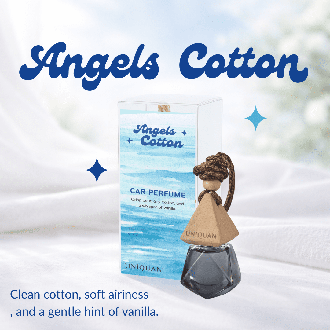 UNIQUAN Wooden Hanging Car Perfume (7ml) (4 scents) - UShops