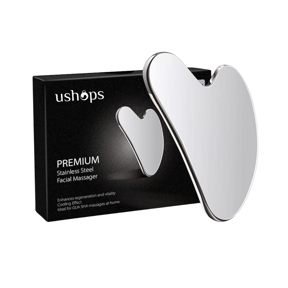 UShops Premium Stainless Facial Massager - UShops