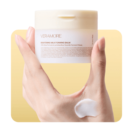 Veramore Brightening Milk Foaming Balm 100g - UShops