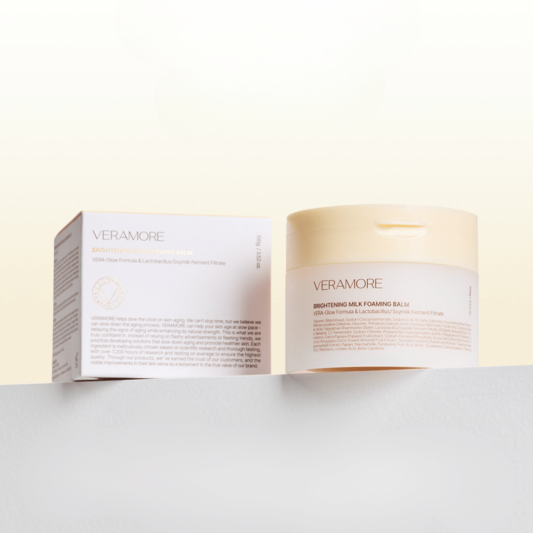Veramore Brightening Milk Foaming Balm 100g - UShops