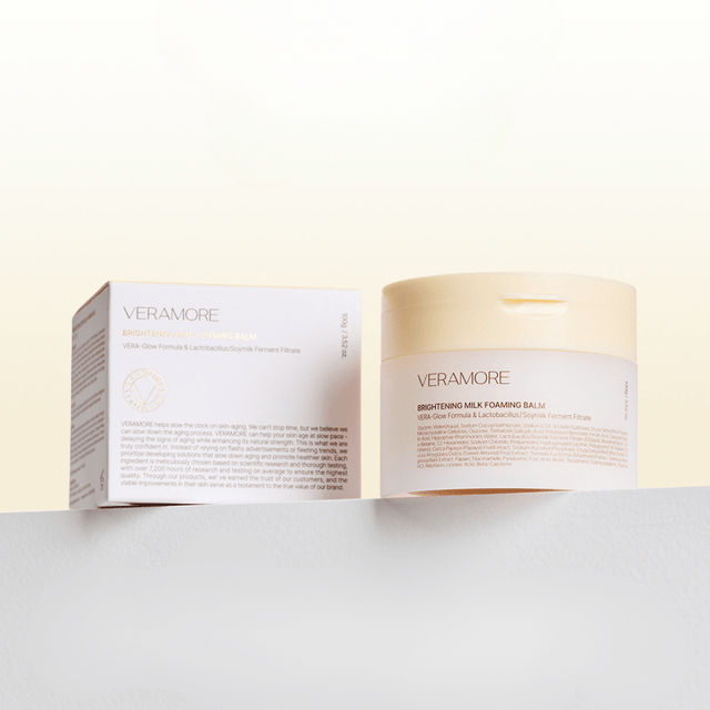 Veramore Brightening Milk Foaming Balm 100g - UShops