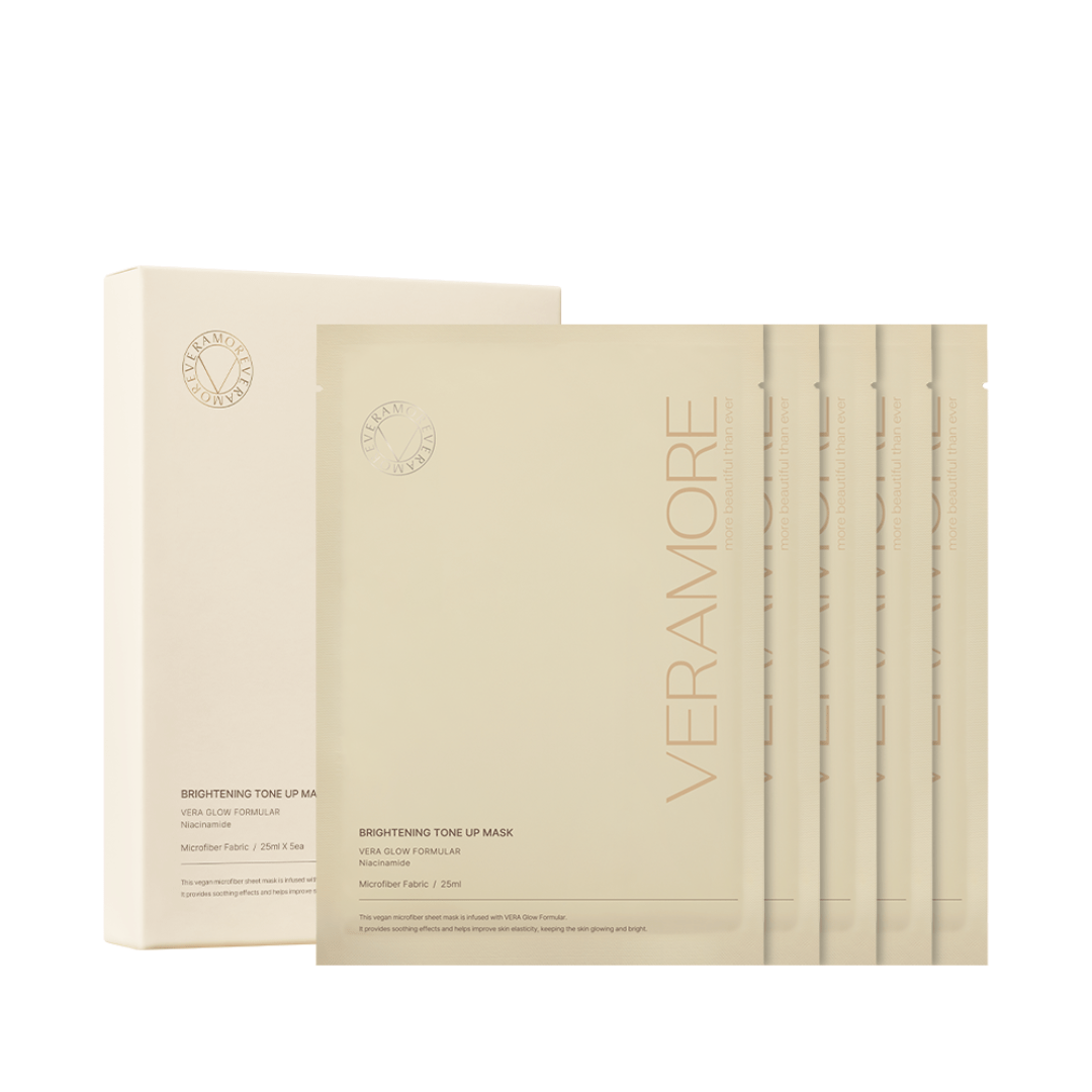 Veramore Brightening Tone Up Mask 5 Sheets - UShops