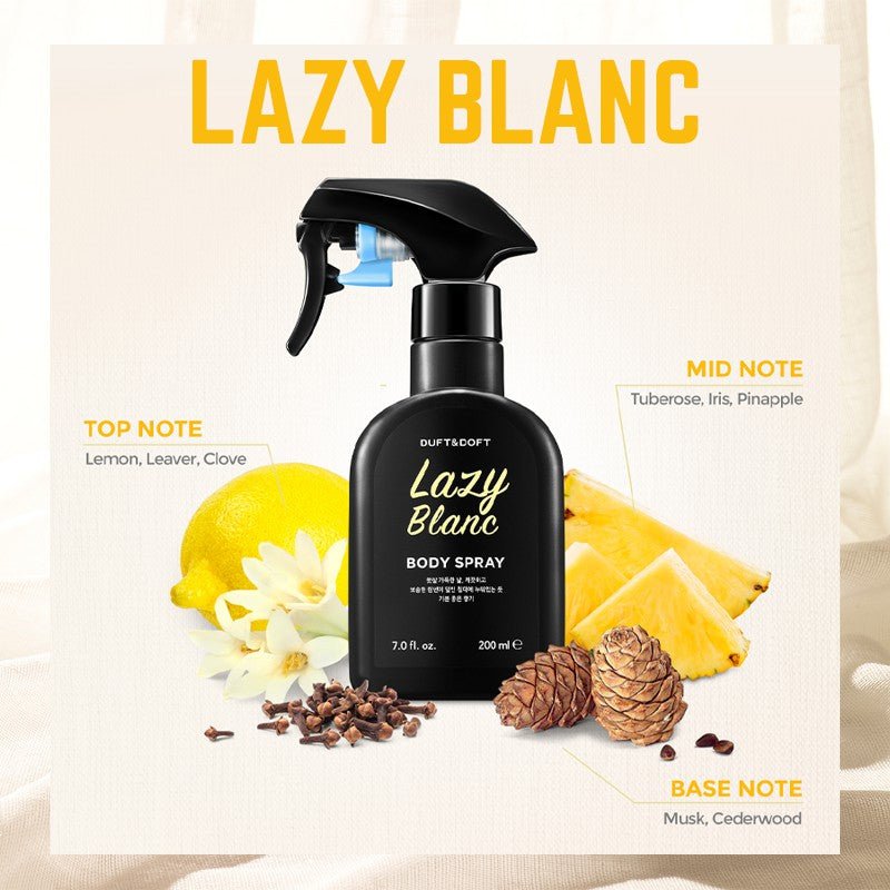 DUFT&DOFT - DUFT&DOFT Lazy Blanc Body Spray - UShops Korean Cosmetics