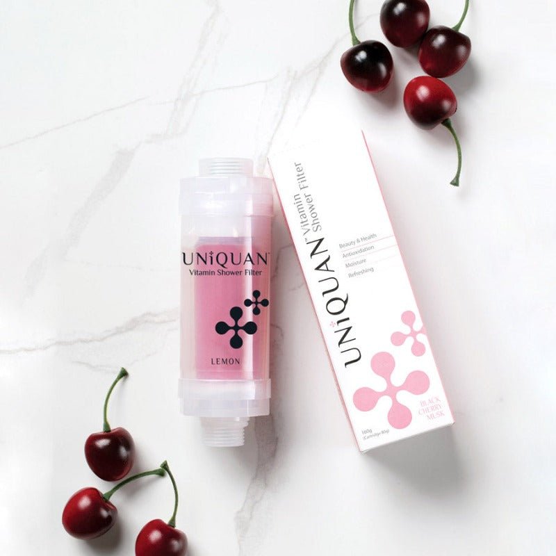 Lifestyle > Shower Filters-Shower Filters-Uniquan-Uniquan Vitamin Shower Filter - Black Cherry Musk - UShops Korean Cosmetics