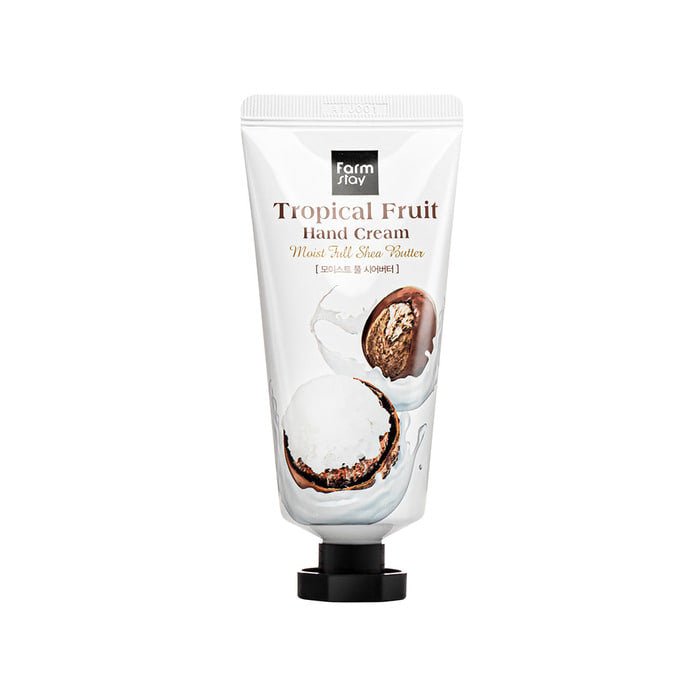 Farmstay Full Shea Butter Hand Cream: Softens and nourishes skin with shea butter. Provides long-lasting hydration.