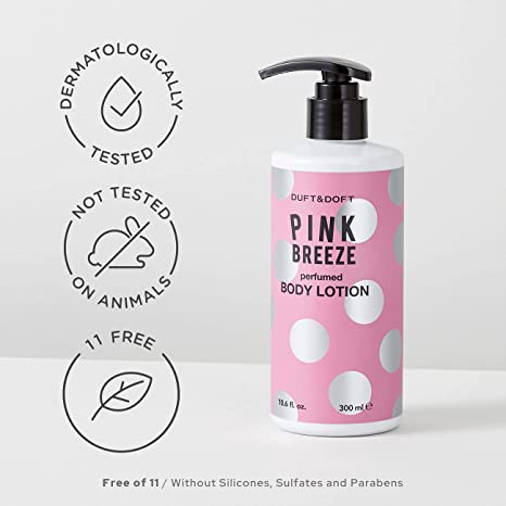 DUFT&DOFT Pink Breeze Perfumed Body Lotion (300 ml) - UShops - Body Lotions - Perfumed Body Lotion, Skin-Nourishing Agents