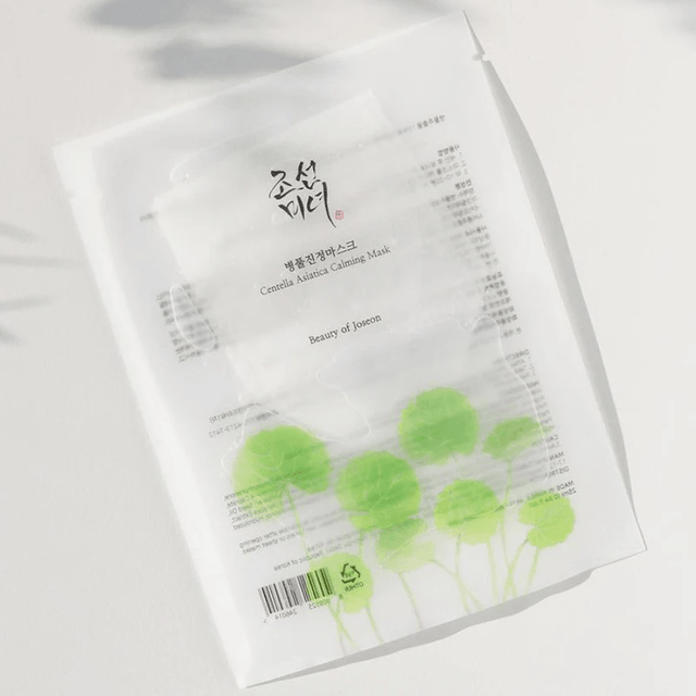 Beauty of Joseon Centella Asiatica Calming Mask: Soothe and calm irritated, sensitive skin with 15% cica extract.