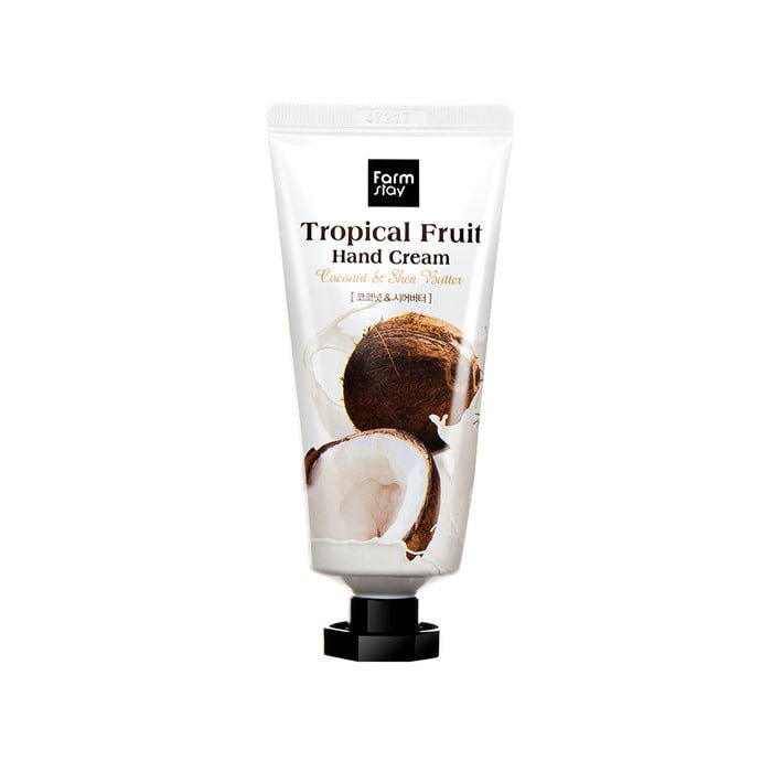 Repair dry skin with this fast-absorbing coconut & shea butter hand cream. Moisturizes, softens, and smells fruity.