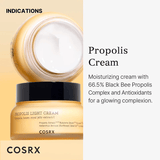 COSRX Propolis Light Cream 65g - UShops, Black Bee Propolis Complex, Lightweight Texture, Hydrating Skincare, Antioxidant