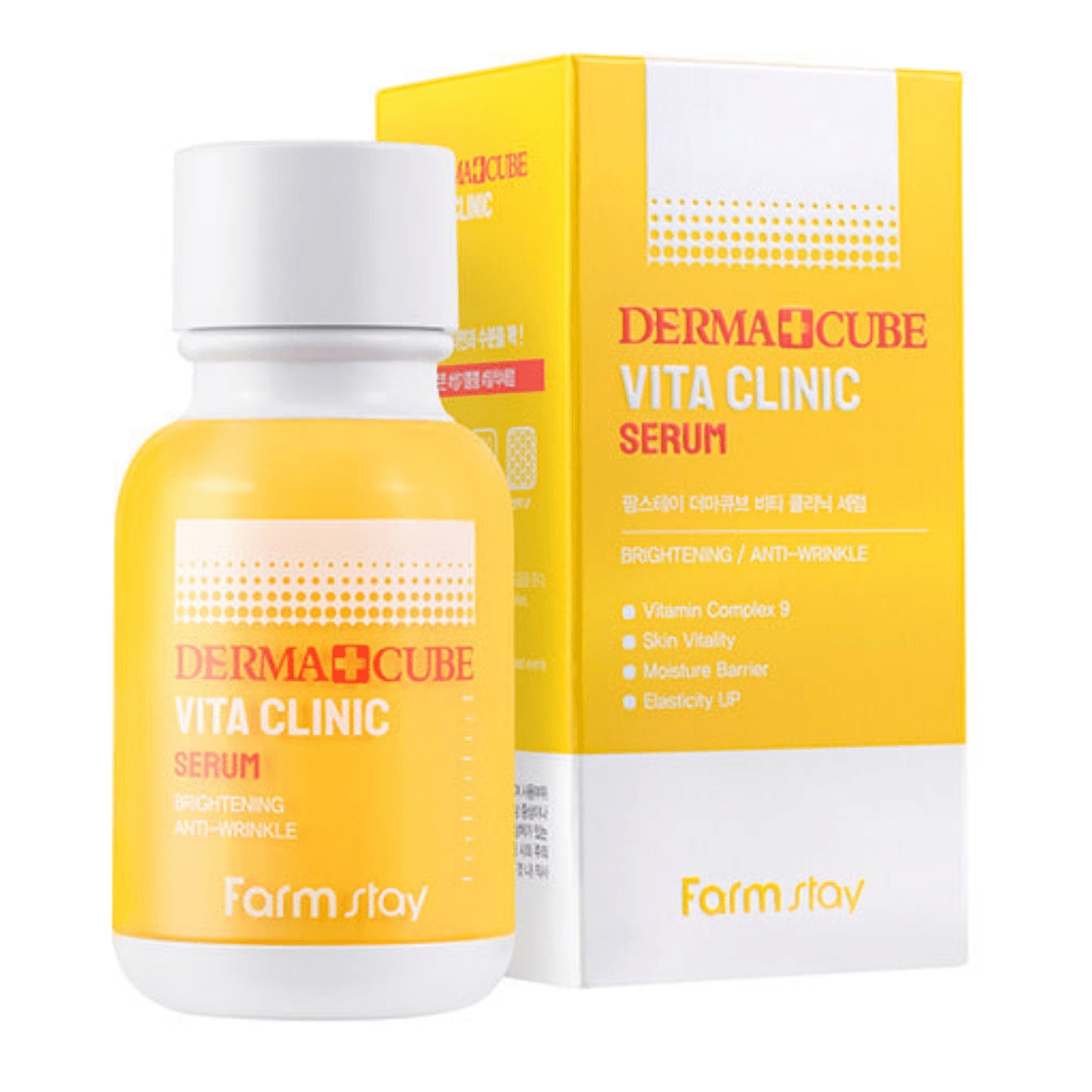 Farmstay - Derma Cube Vita Clinic Serum - Ushops - Korea Skincare