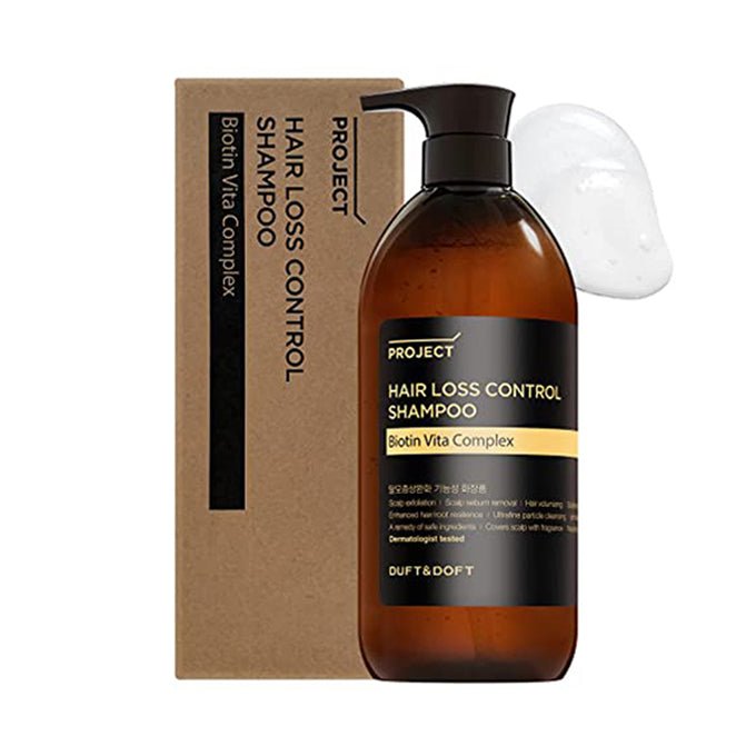 DUFT&DOFT Hair Loss Control Biotin Shampoo (1000ml) - Ushops - Korean hair loss shampoo