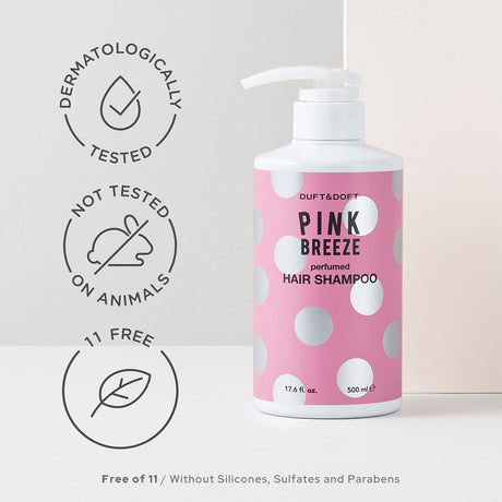 DUFT&DOFT Pink Breeze Perfumed Hair Shampoo (500ml) - UShops