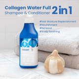 Farmstay Collagen Water Full Shampoo & Conditioner (530ml) - UShops