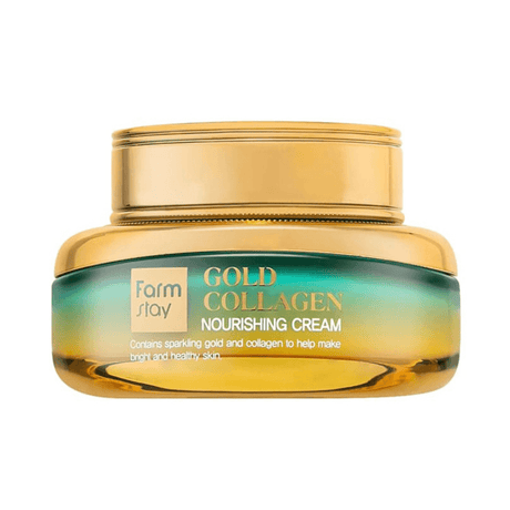 Farmstay Gold Collagen Nourishing Cream: Revitalize skin, boost elasticity, and achieve a vibrant complexion with collagen