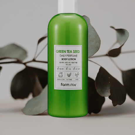 Farmstay Green Tea Seed Daily Perfume Body Lotion (330ml) - UShops, Hydrating Body Lotion, Green Tea Extract Moisturizer