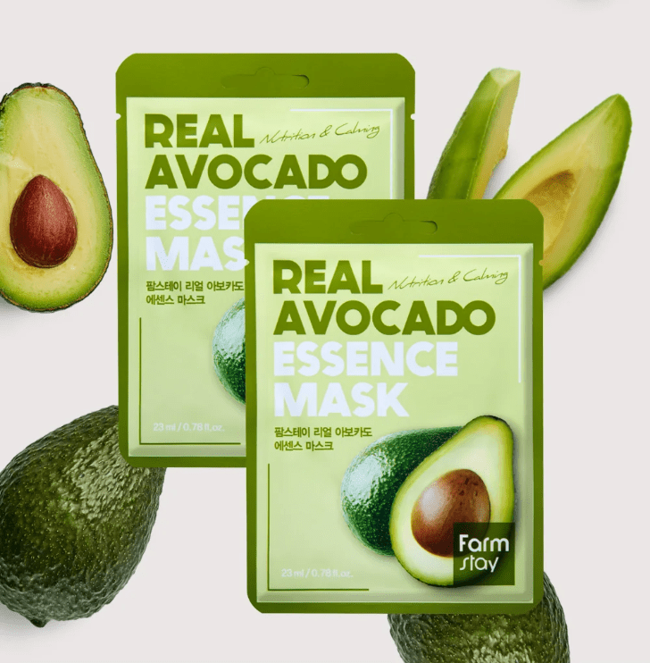 Farmstay Real Avocado Essence Mask (10 sheets) - UShops