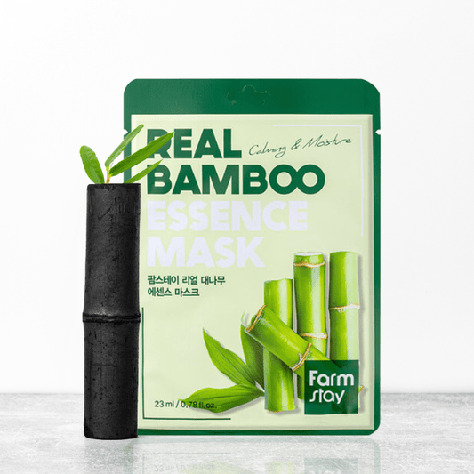 Farmstay Real Bamboo Essence Mask (10 sheets) - UShops