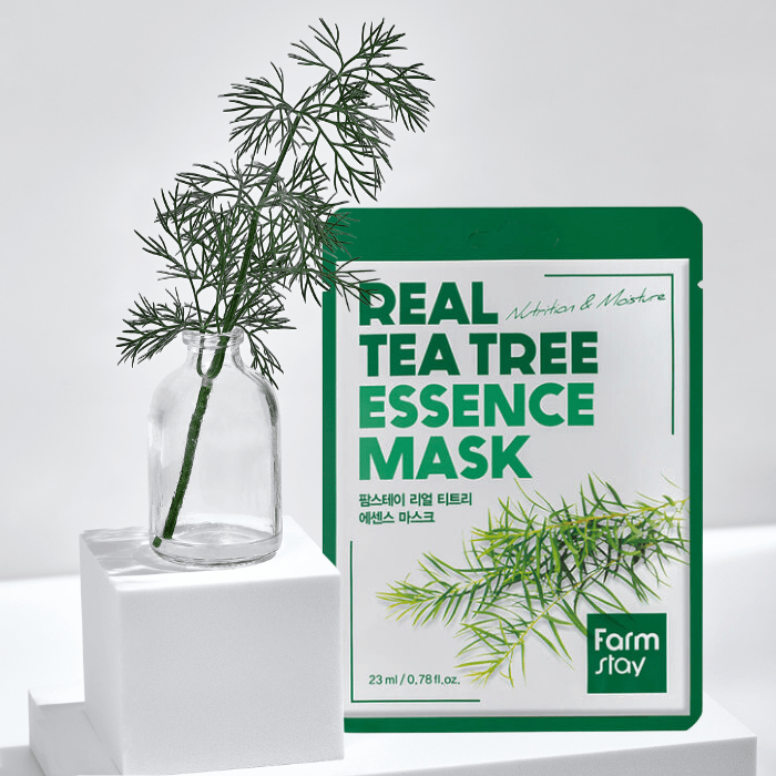 Farmstay Real Tea Tree Essence Mask (10 sheets) - UShops