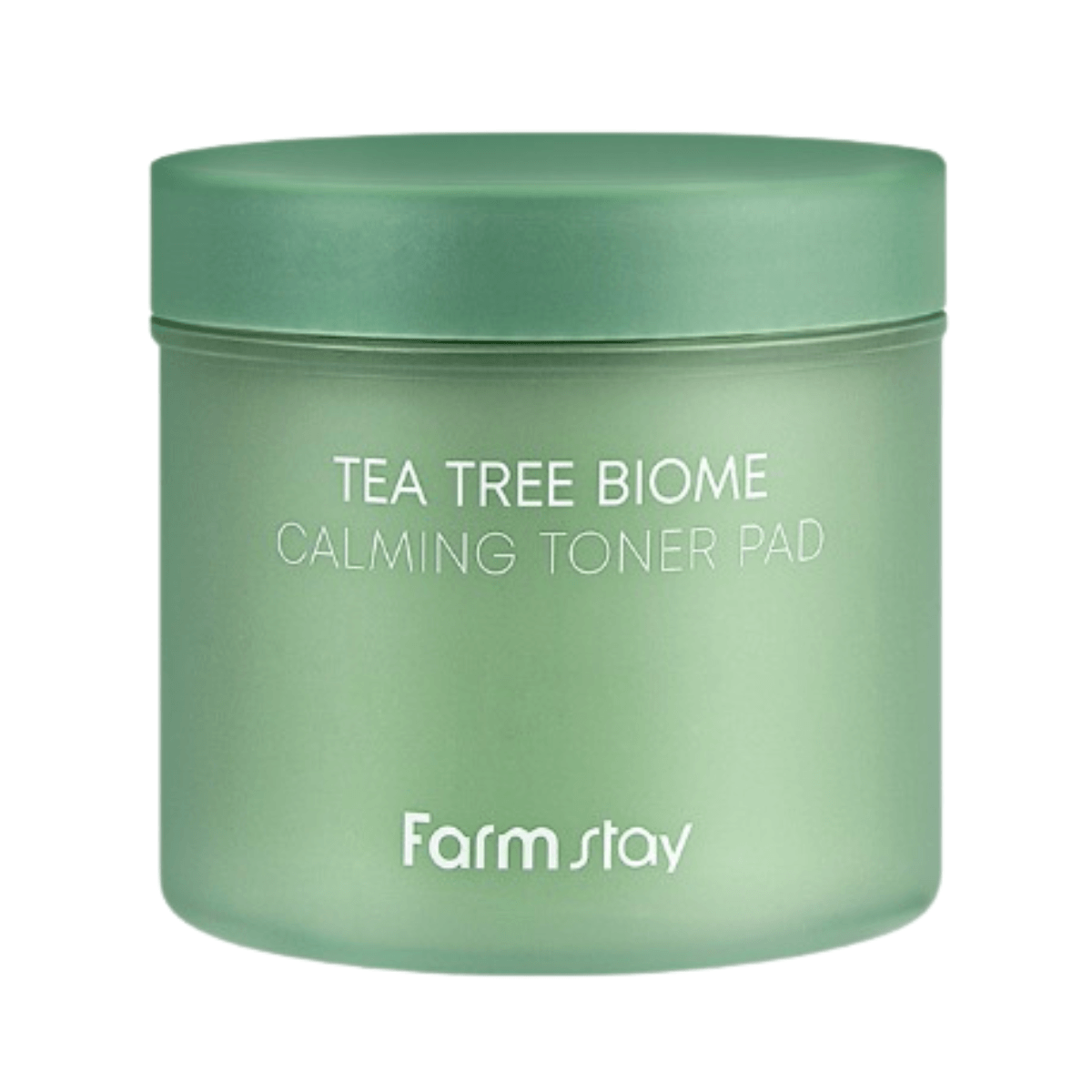 Farmstay Tea Tree Biome Calming Toner Pad: Soothes, moisturizes, and refines pores. Abundant essence, refreshing finish.