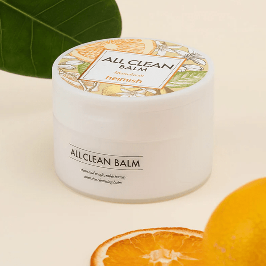 Heimish All Clean Balm Mandarin 120ml - UShops, Relaxing skincare, Revitalizing effect, Healthy complexion, Effective makeup