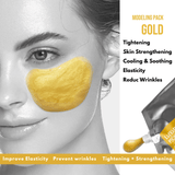 Hydro Jelly Modeling Mask - Gold - Dermabell - Ushops - Korean Skin Care, Gel Modeling Mask, Professional skincare