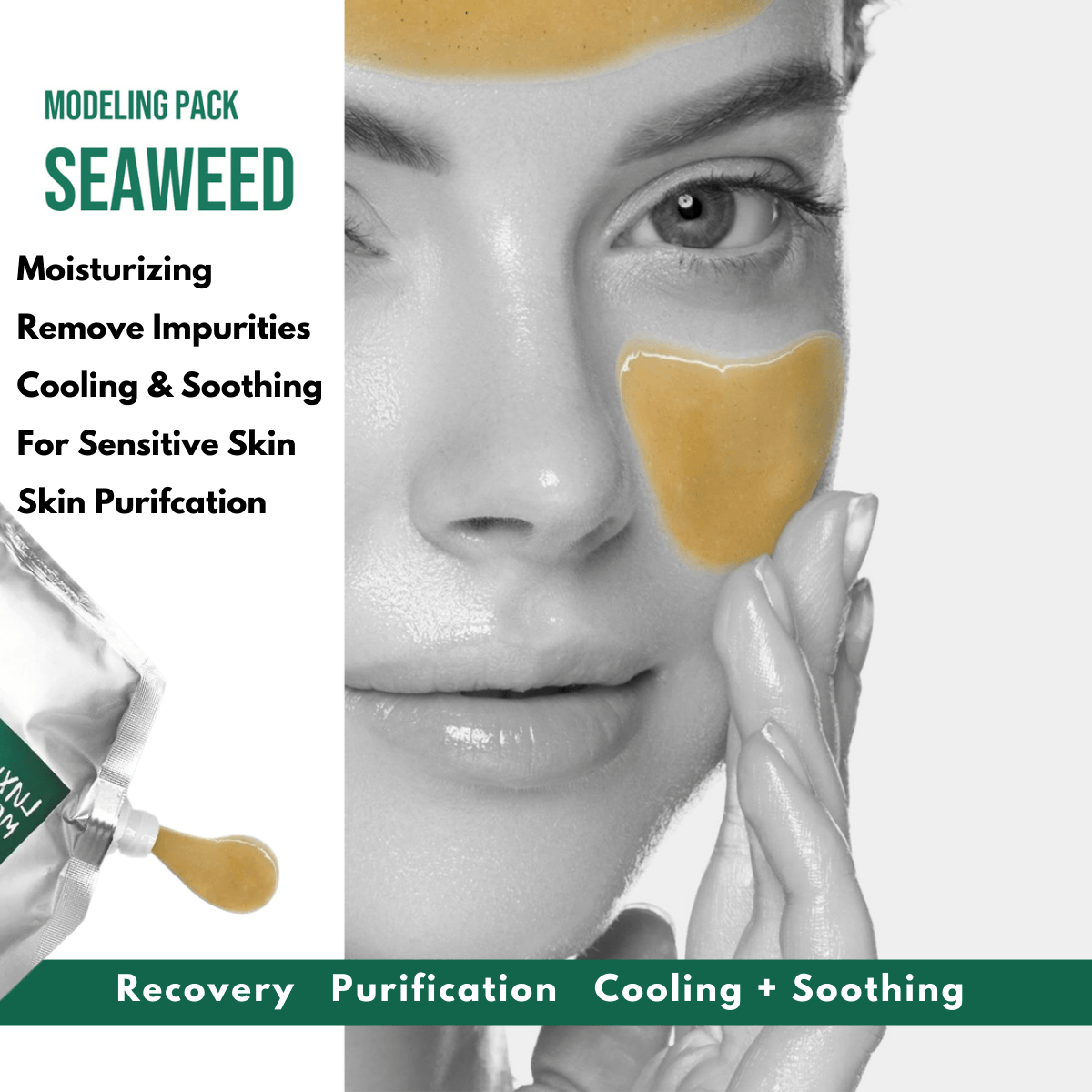 Hydro Jelly Modeling Mask - Seaweeds - Dermabell - Ushops - Korean Skin Care