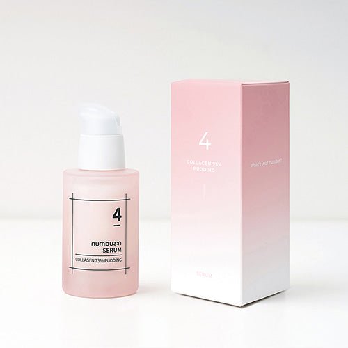 Numbuzin No.4 Collagen 73% Pudding Serum (50ml) - UShops, Brightening & Radiance, Free from Paraben & Sulfate,  Silicone