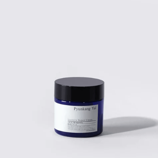 Pyunkang Yul Intensive Repair Cream: Deeply moisturizing formula with ceramides and botanicals. Fragrance and cruelty-free.