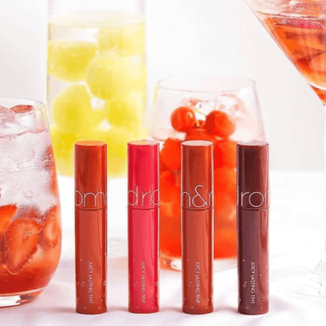 rom&nd Juicy Lasting Tint Sparkling Series #16. Corni Soda - UShops, Candy-Coated Lip Gloss, Vibrant Lip Color, Syrupy Lip