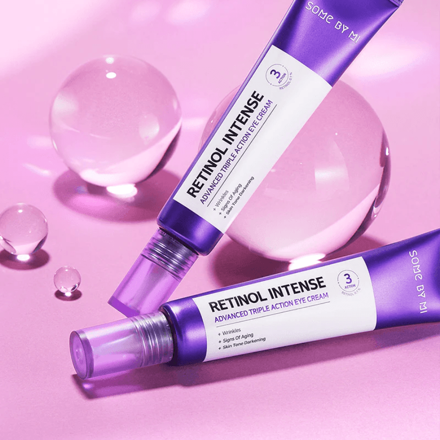 SOME BY MI Retinol Intense Advanced Eye Cream: Reduces fine lines, dark circles. Brightens and hydrates.