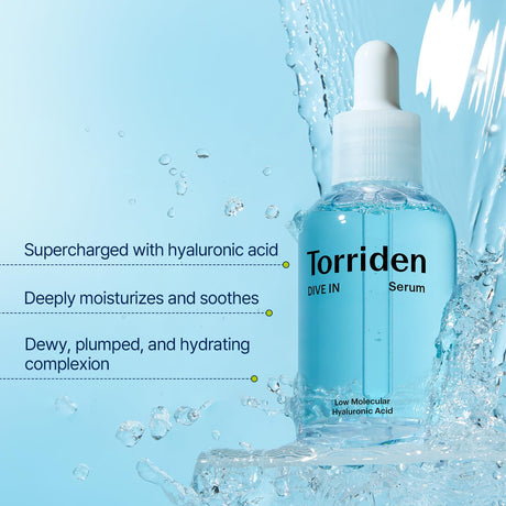Torriden DIVE-IN Low Molecular Hyaluronic Acid Serum (50ml) - UShops