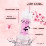 Uniquan Vitamin Shower Filter - Cherry Blossom / Sakura - UShops, High-efficiency filter, Improved Skin & Hair,