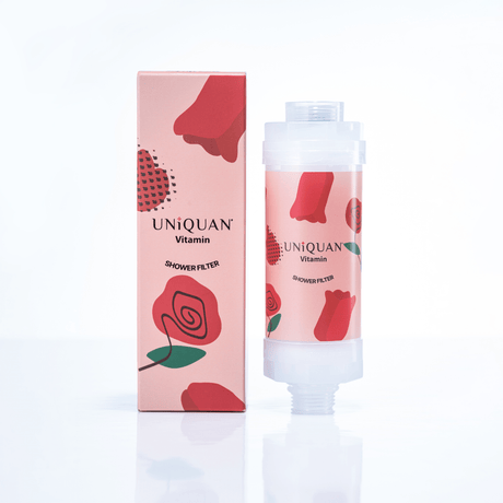 Uniquan Vitamin Shower Filter - Fire Rose - UShops