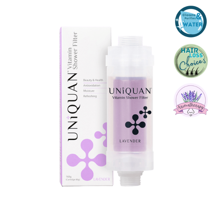 Uniquan Vitamin Shower Filter - Lavender - UShops Korean Cosmetics